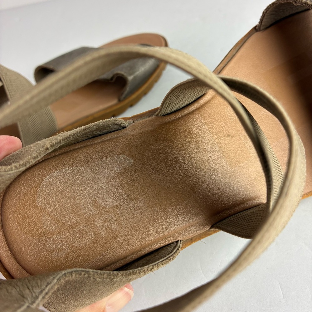 Sorel Ella II Ankle Strap Flat Sandals - Picture 5 of 10